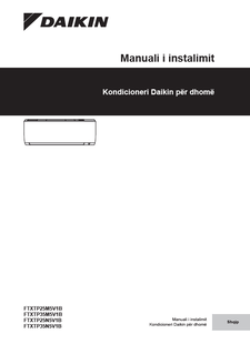 FTXTP-N.FTXTP-M_Installation manual_3PSQ748643-3B_Albanian download